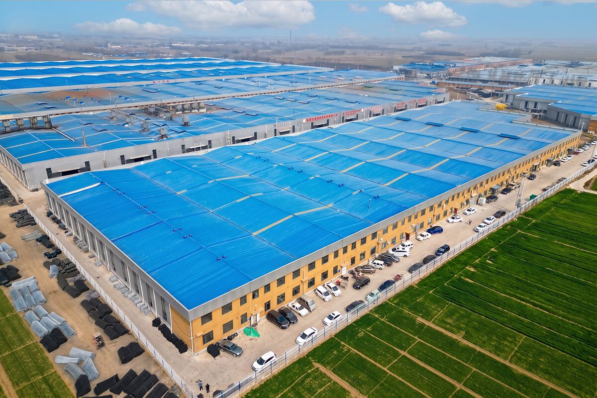 Aerial view of the HEBEI GEVO factory